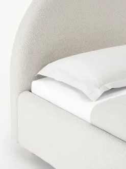 Letto Singolo In Boucle Con Contenitore Ebba