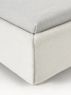 Letto Singolo In Boucle Con Contenitore Ebba