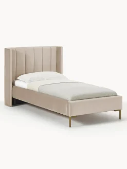 Letto Singolo In Velluto Dusk