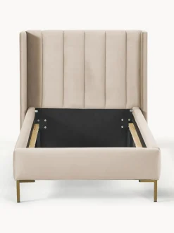 Letto Singolo In Velluto Dusk