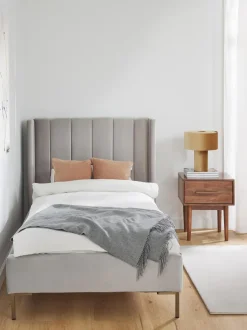 Letto Singolo In Velluto Dusk