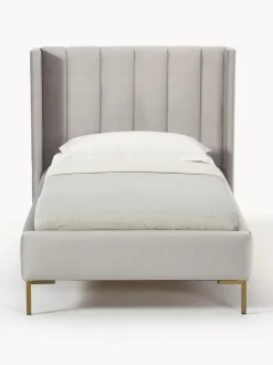 Letto Singolo In Velluto Dusk