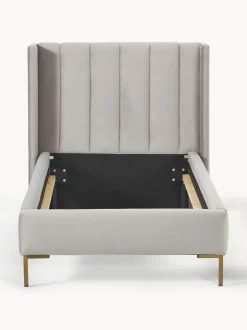 Letto Singolo In Velluto Dusk