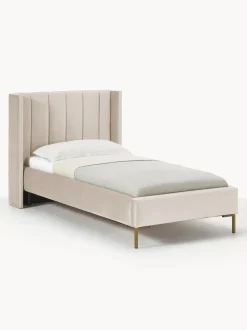Letto Singolo In Velluto Dusk