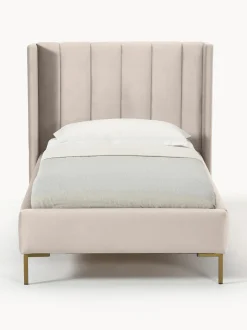 Letto Singolo In Velluto Dusk