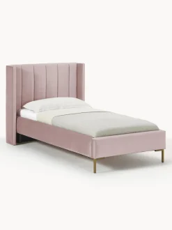 Letto Singolo In Velluto Dusk