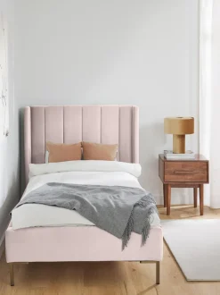 Letto Singolo In Velluto Dusk