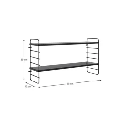 Libreria Da Parete Con Struttura In Metallo North*Bloomingville Online