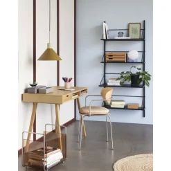 Libreria Da Parete In Legno Di Quercia Norm*Hübsch Fashion