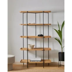 Libreria Grande In Legno Con Struttura In Metallo Renee*Westwing Collection Best