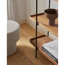 Libreria Grande In Legno Con Struttura In Metallo Renee*Westwing Collection Fashion