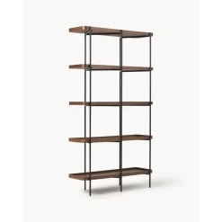 Libreria Grande In Legno Con Struttura In Metallo Renee*Westwing Collection Fashion