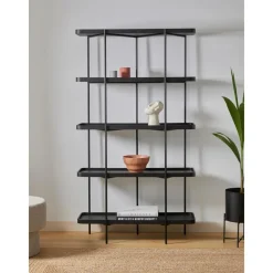 Libreria Grande In Legno Con Struttura In Metallo Renee*Westwing Collection Hot