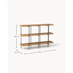 Libreria In Legno Con Struttura In Metallo Renee*Westwing Collection Online