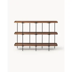 Libreria In Legno Con Struttura In Metallo Renee*Westwing Collection New