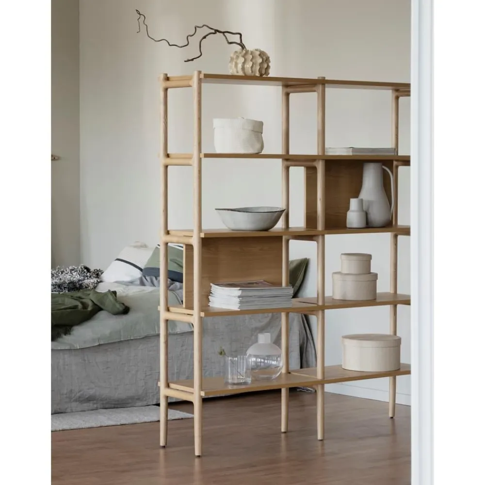 Libreria In Legno Di Quercia Holton*Rowico Clearance