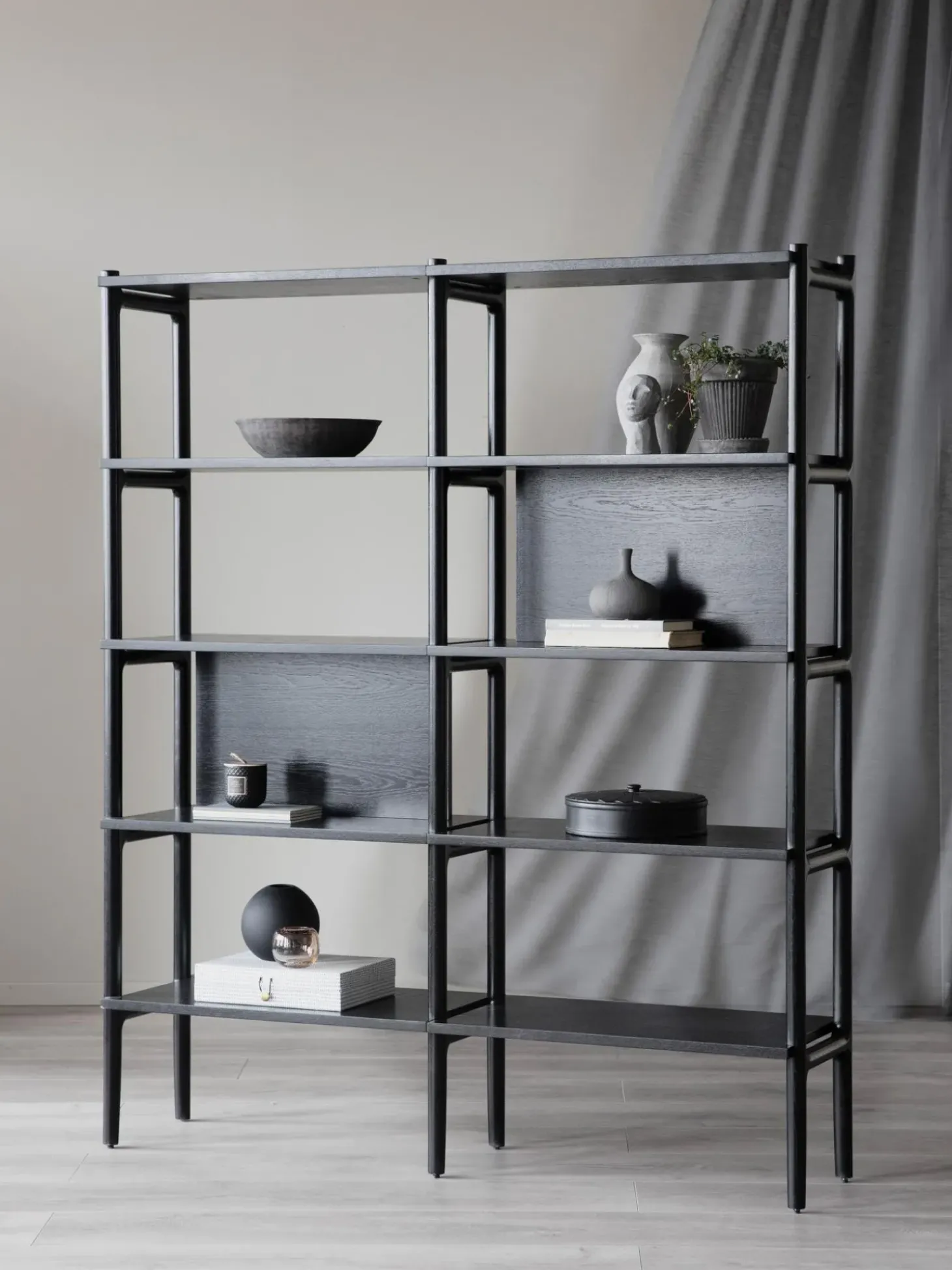 Libreria In Legno Di Quercia Holton