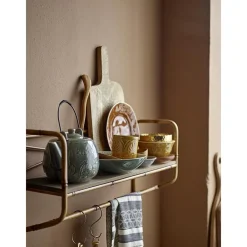 Mensola A Muro Effetto Bambu Rod*Bloomingville Discount