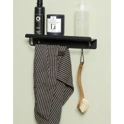 Mensola Con Bastone Appendiabiti In Metallo Bow*Hübsch Outlet