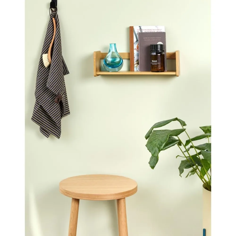 Mensola Da Parete In Legno Di Quercia Nomad*Hübsch Discount