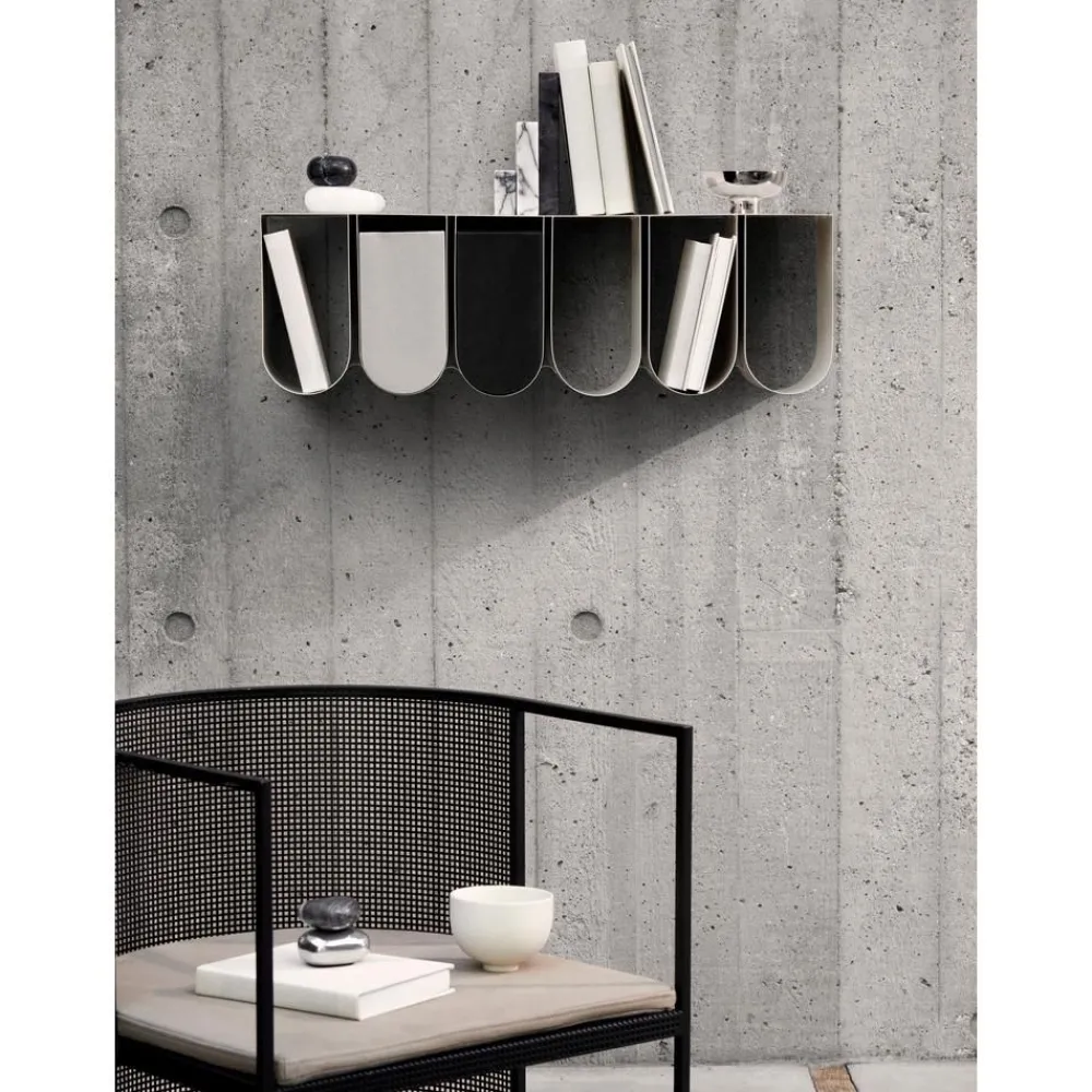 Mensola Da Parete In Metallo Curved*Kristina Dam Hot