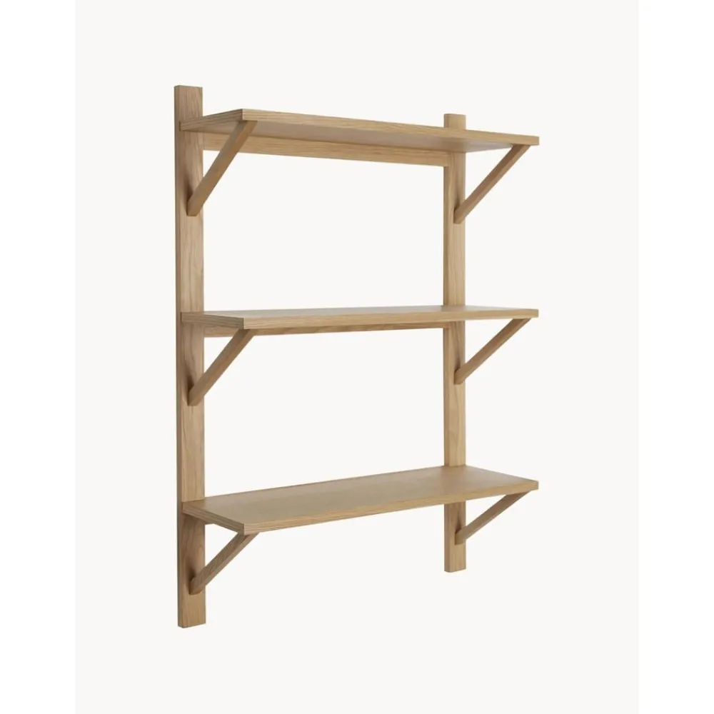 Mensola In Legno Di Quercia Triarch*Hübsch Outlet