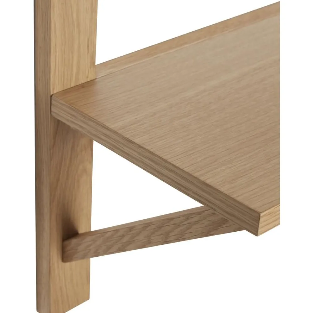 Mensola In Legno Di Quercia Triarch*Hübsch Outlet