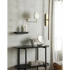 Mensola In Marmo Nero Pau*Nordal Fashion