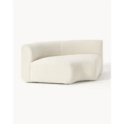 Modulo Angolare Curvo In Teddy Sofia*Westwing Collection New