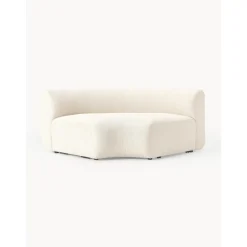 Modulo Angolare Curvo In Boucle Sofia*Westwing Collection Fashion