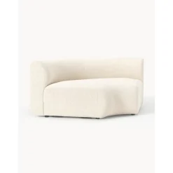 Modulo Angolare Curvo In Boucle Sofia*Westwing Collection Fashion
