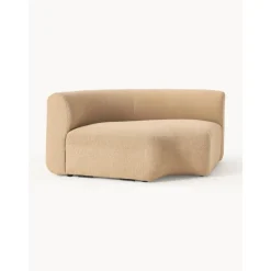 Modulo Angolare Curvo In Boucle Sofia*Westwing Collection Fashion