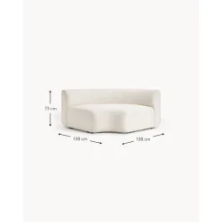 Modulo Angolare Curvo Sofia*Westwing Collection New