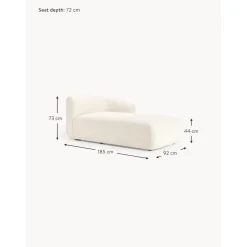 Modulo Angolare In Tessuto Boucle Sofia*Westwing Collection New