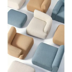 Modulo Angolare In Tessuto Boucle Sofia*Westwing Collection Fashion