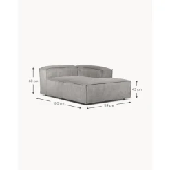 Modulo Angolare In Velluto A Coste Lennon*Westwing Collection Discount