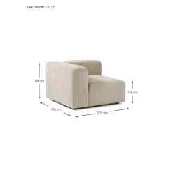 Modulo Angolare Lena*Westwing Collection New