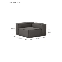 Modulo Angolare Lennon*Westwing Collection Clearance