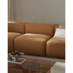 Modulo Centrale In Boucle Sofia*Westwing Collection Fashion