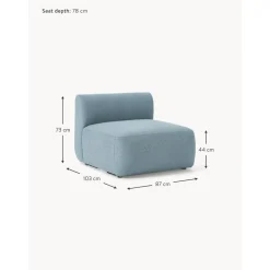 Modulo Centrale In Boucle Sofia*Westwing Collection Hot