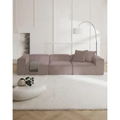 Modulo Centrale In Velluto A Coste Lennon*Westwing Collection New