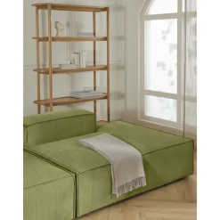 Modulo Chaise-Longue In Velluto A Coste Lennon*Westwing Collection New