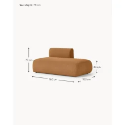 Modulo Componibile In Tessuto Boucle Sofia*Westwing Collection Outlet