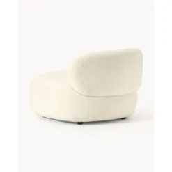 Nierenformiger Loungesessel Alba Aus Teddyfell*Westwing Collection Discount