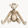 Oggetto Decorativo Di Design In Legno Di Quercia Monkey
