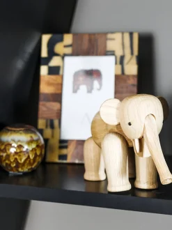 Oggetto Decorativo Di Design In Legno Di Quercia Elefant