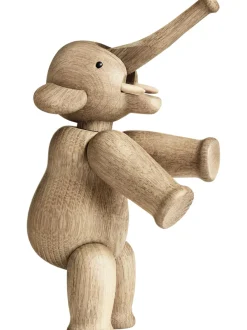 Oggetto Decorativo Di Design In Legno Di Quercia Elefant