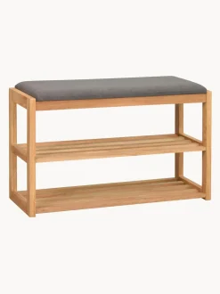 Panca Con Scarpiera In Legno Di Quercia Confetti