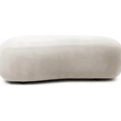 Panca Curva In Tessuto Alba*Westwing Collection Clearance