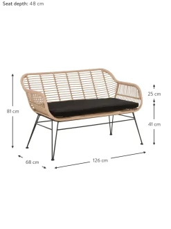 Panca Da Giardino Intrecciata Costa